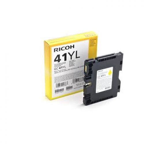 RICOH SG2100N/3110DN/3110DNW/3120B GC-41Yl Cartucho Amarelo , Ricoh , RIC405768 , 4961311866807